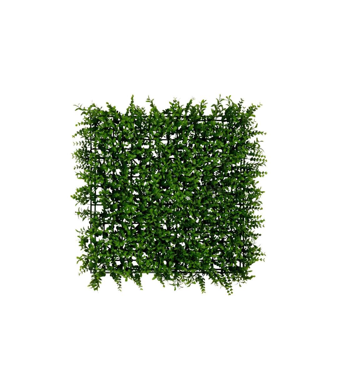 Carré Végétal Artificiel Classique Izy 50cm Vert-1