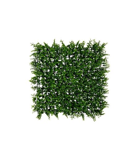 Carré Végétal Artificiel Classique Izy 50cm Vert
