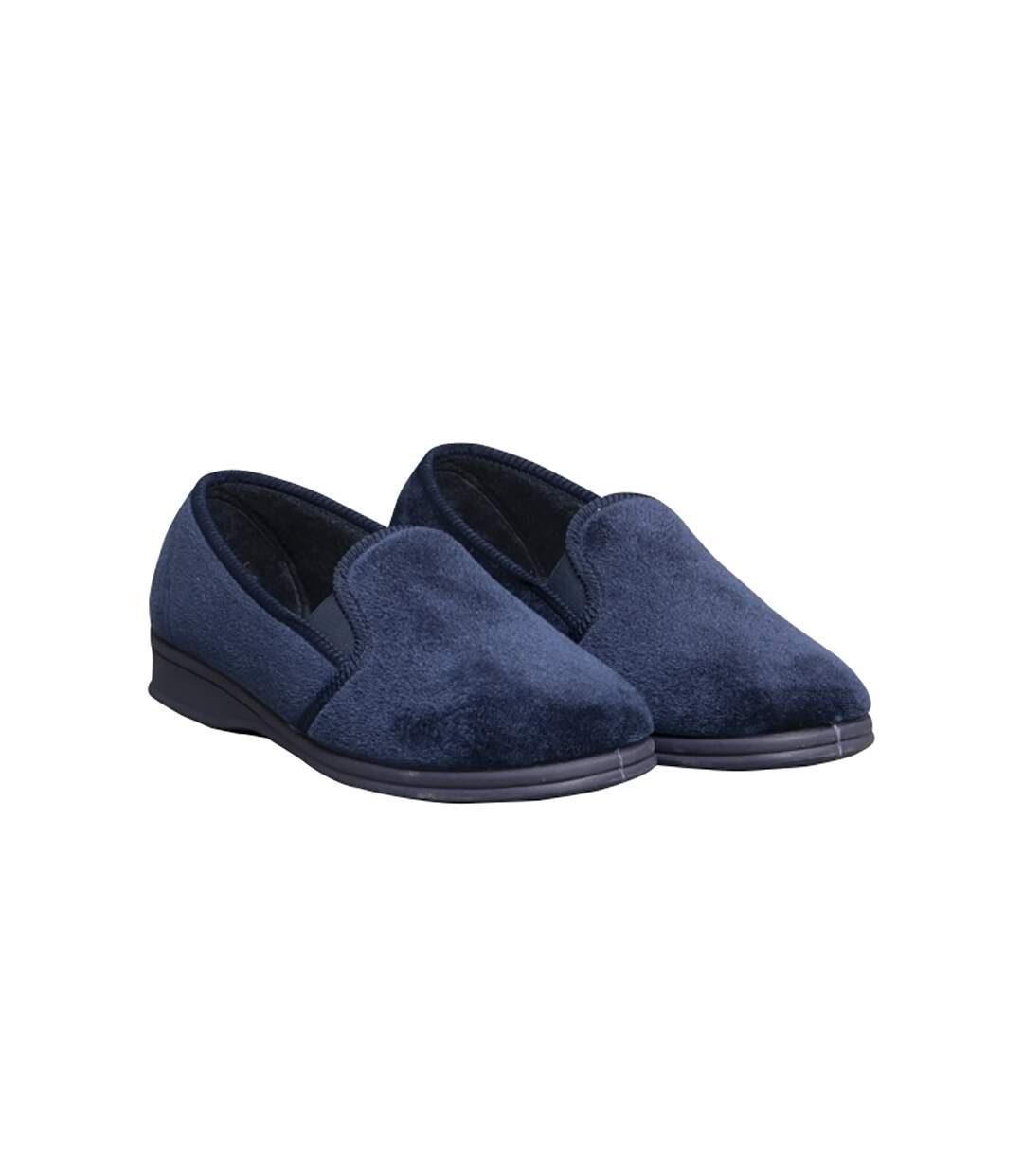Mirak Shepton Slip-On Slipper / Mens Slippers / Classic Slippers (Navy) - UTFS905-3
