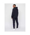 Duck and Cover Mens Matchforth Hoodie And Joggers Set (Navy)