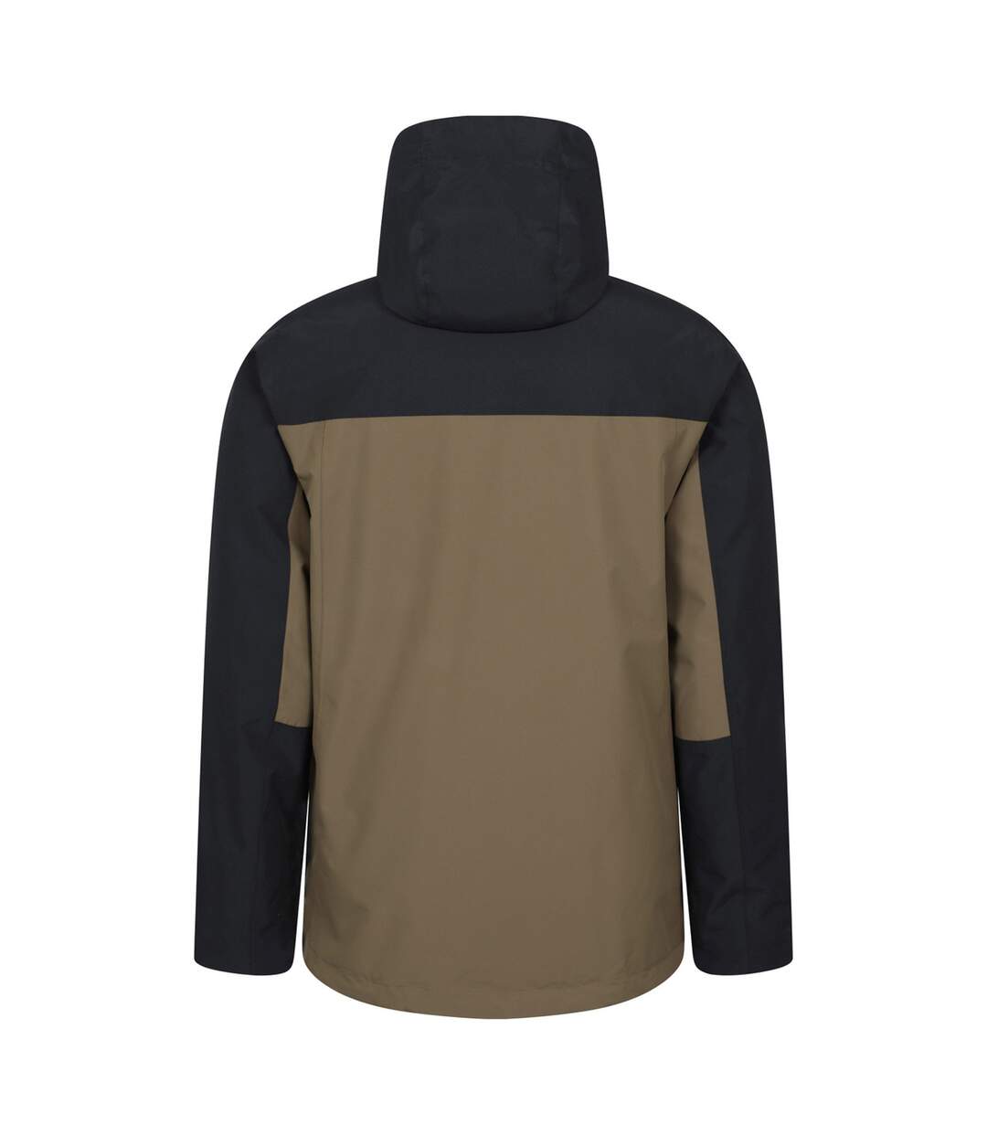 Veste Imperméable À Capuche Ajustable Brisk Extreme Homme Kaki Foncé Mountain Warehouse-2
