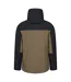 Veste Imperméable À Capuche Ajustable Brisk Extreme Homme Kaki Foncé Mountain Warehouse-2