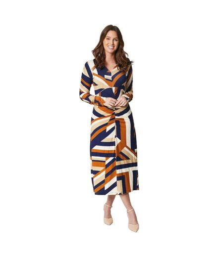 Robe mi-longue femme multicolore Principles