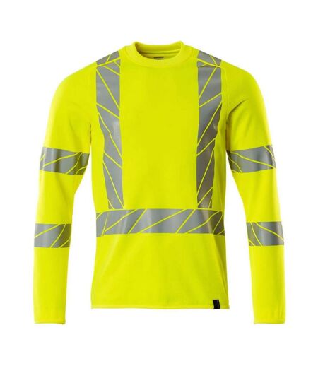 Sweat Accelerate Safe Homme Jaune Fluo Mascot