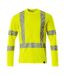 Sweat Accelerate Safe Homme Jaune Fluo Mascot-1