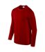 Gildan Mens Soft Style Long Sleeve T-Shirt (Red) - UTBC488