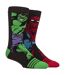 Heat Holders - Chaussettes thermiques à motifs Hulk Spiderman Marvel pour homme-1