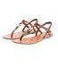 Sandales Motif/style Logo Femme Cuivré Tommy Hilfiger-4