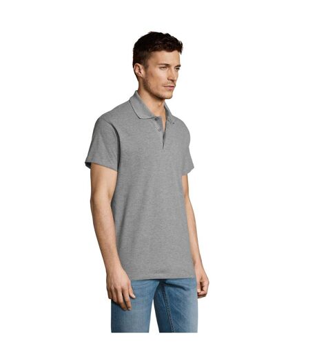 Polo Summer Adulte Gris Chiné SOLS