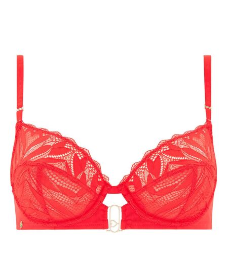 Soutien-gorge armatures rouge Claudia