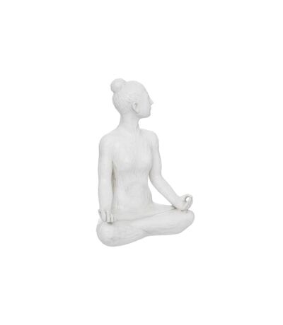 Statue Déco Femme Gemma 55cm Blanc