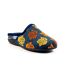 Chaussons Empire Femme Bleu Lunar-1
