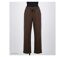 Pantalon Détente en Molleton de Coton Marron - Confort Stretch-3