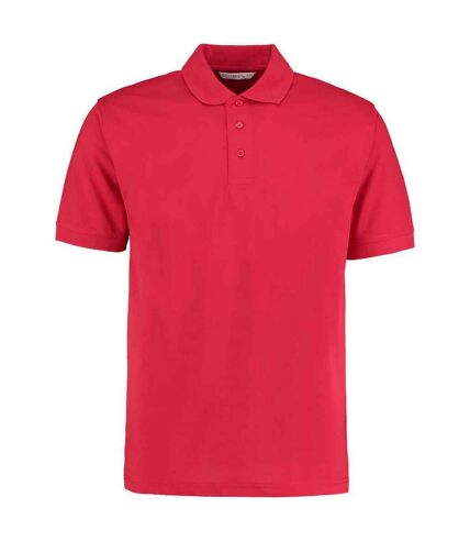 Polo klassic homme rouge foncé Kustom Kit Kustom Kit