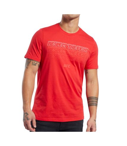 T-Shirt rouge homme Reebok UFC Fan Gear