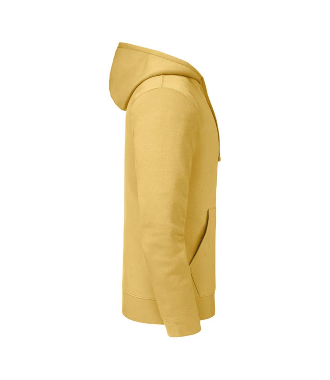 Mens Authentic Hoodie Mustard Russell-3