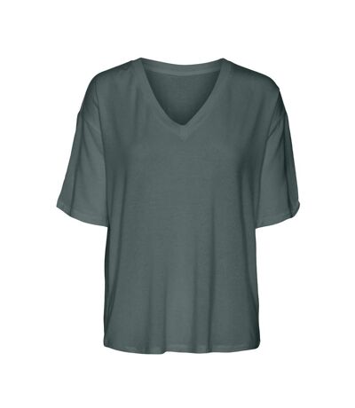 T-Shirt Vert Femme Vero Moda Hira - L