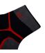 Socquettes Trail Homme Gris Foncé Rouge Regatta-3