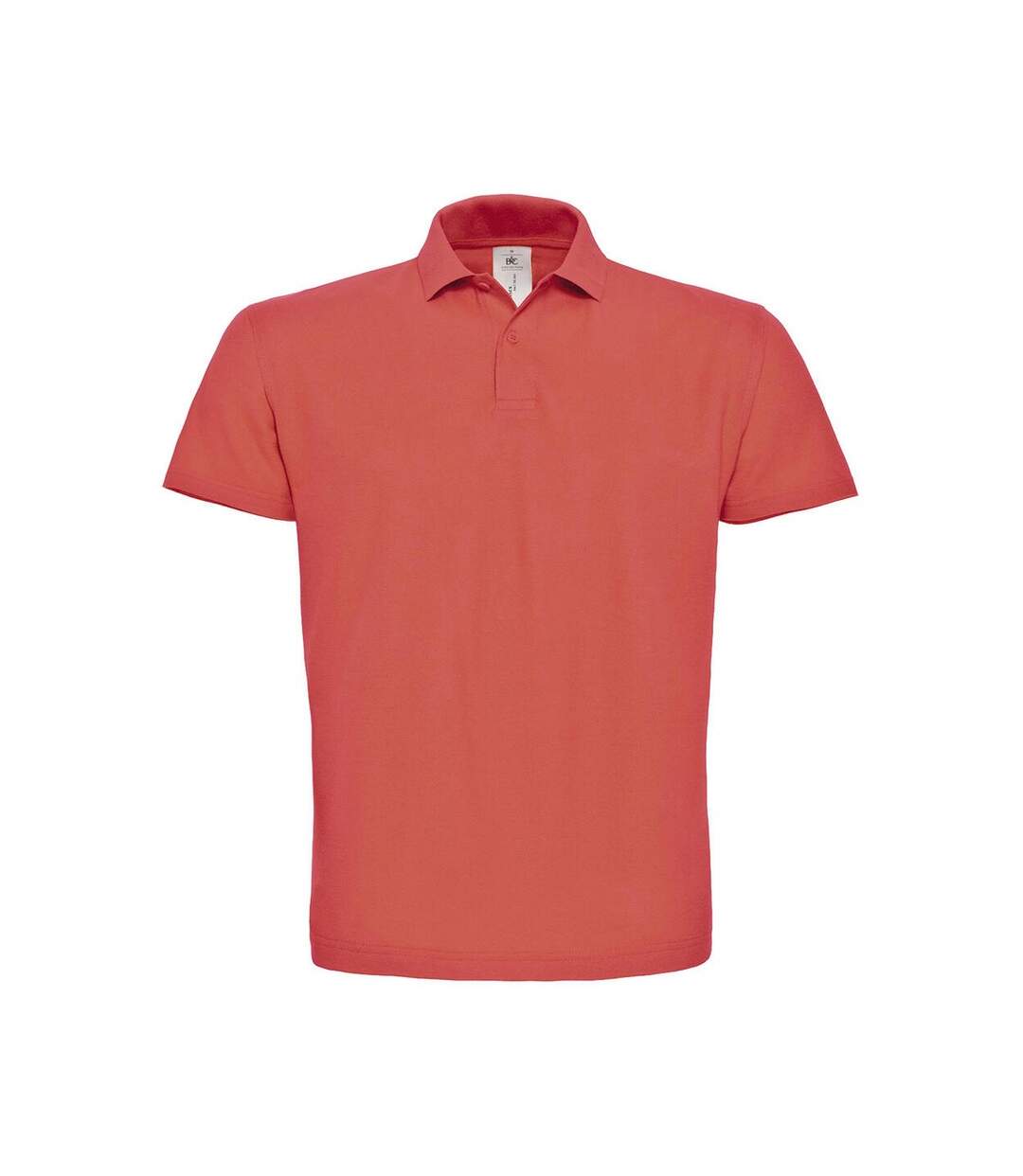 Polo Id.001 Homme Corail Pixel B&C-1