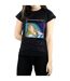 Disney - T-shirt SLEEPING BEAUTY MEME - Femme (Noir) - UTBI15009-3