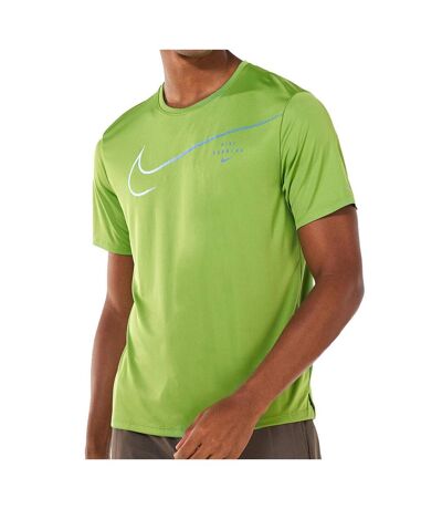 T-shirt Vert Homme Nike Miler - L