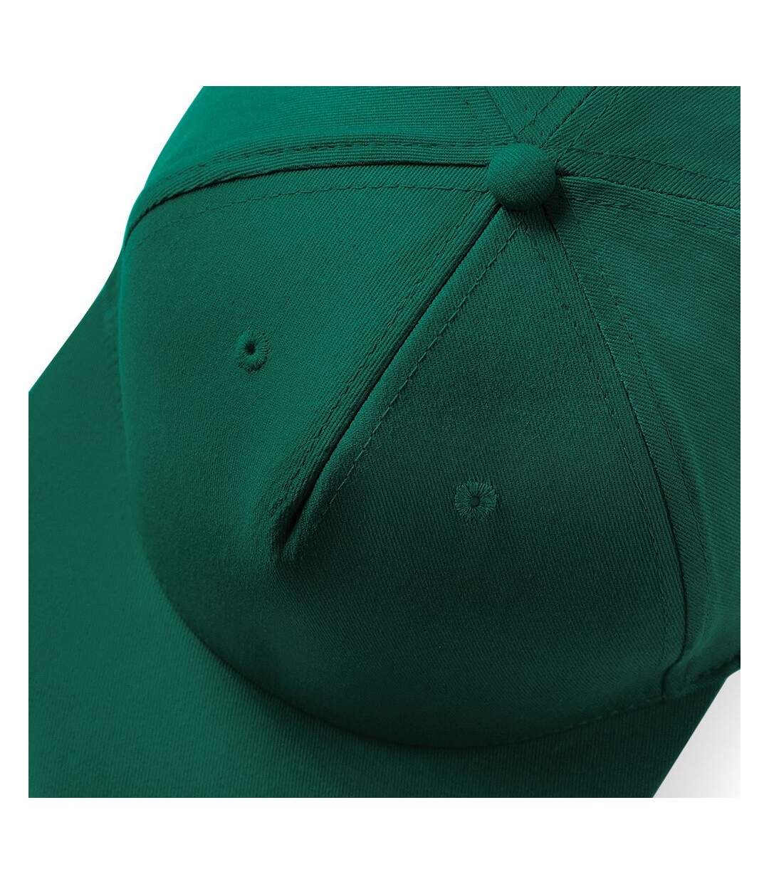 Lot de 2  casquettes rétro adulte vert bouteille Beechfield