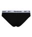 Lot De 3  Culottes Motif/style Logo Carina Femme Noir Blanc Gris Reebok-2