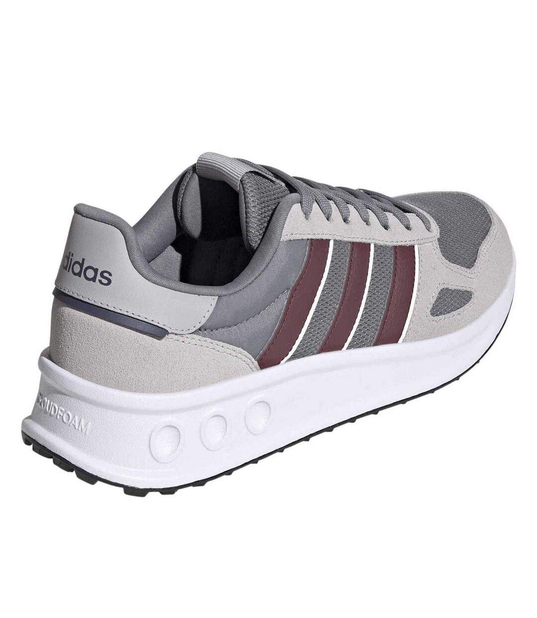 Baskets Motif/style 3 Rayures Run Homme Gris Adidas-2