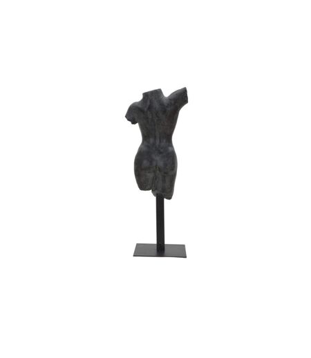 Statue Buste Féminin Musée 50cm Noir