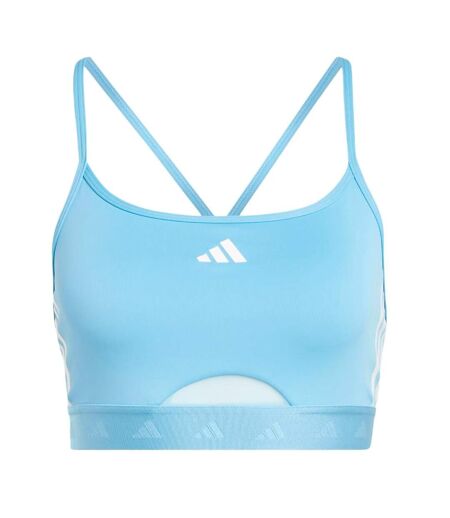 Brassière bleu femme adidas hyperglam