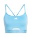 Brassière bleu femme adidas hyperglam-1