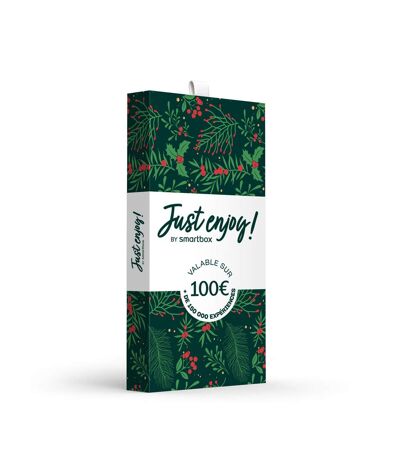 Carte cadeau Just enjoy ! Noël - 100 € - SMARTBOX - Coffret Cadeau Multi-thèmes