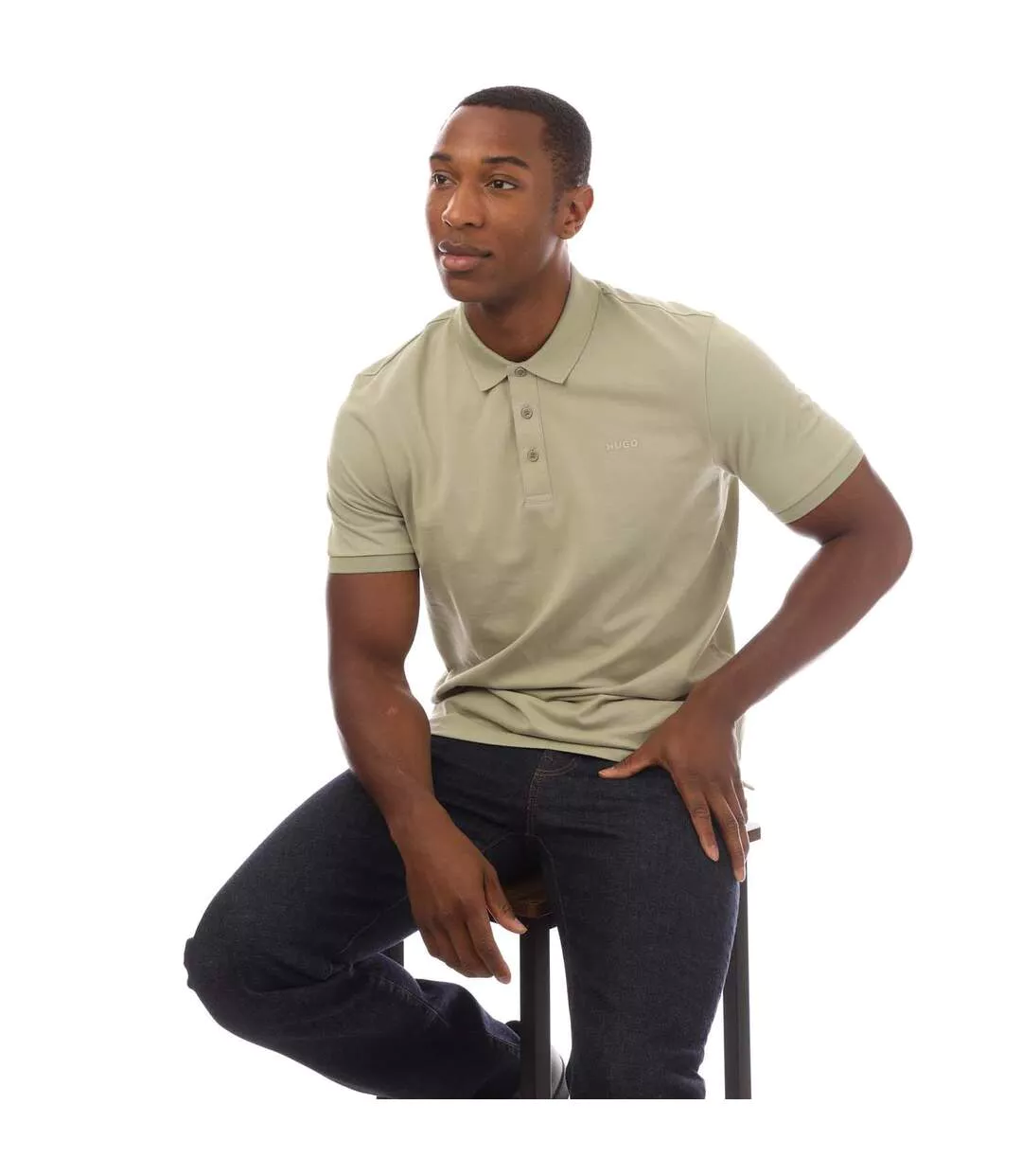 Polo Donos222 Homme Vert Hugo-1