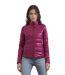 Doudoune femme légère couleur fushia - Manches longues-1