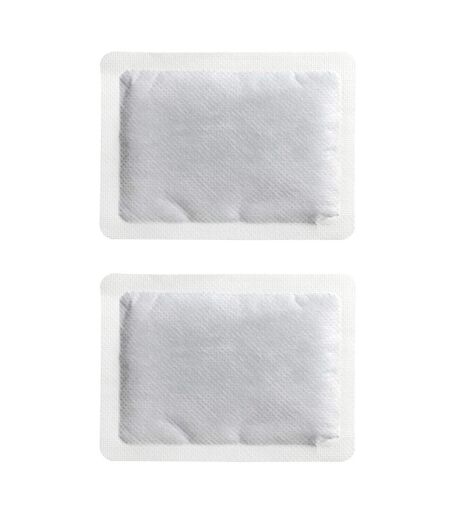 Lot de 2 Poches Chauffantes Instantanée Blanc