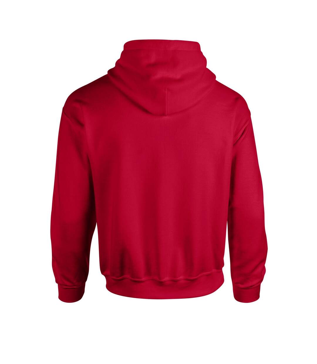 Sweat À Capuche Adulte Rouge Vif Gildan-2