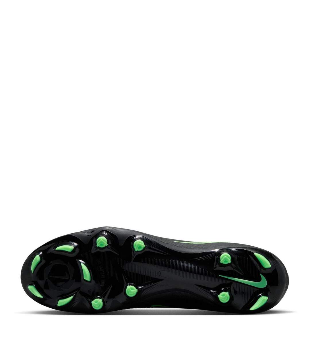 Mens Phantom 6 Academy Firm Ground Football Boots Black Green Nike-3