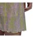 Robe Mi-longue Motif/style Serpent Femme Vert Citron Violet Adidas-4