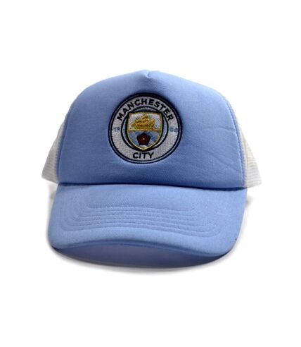 Manchester City FC - Casquette trucker (Bleu ciel / Blanc) - UTBS2868