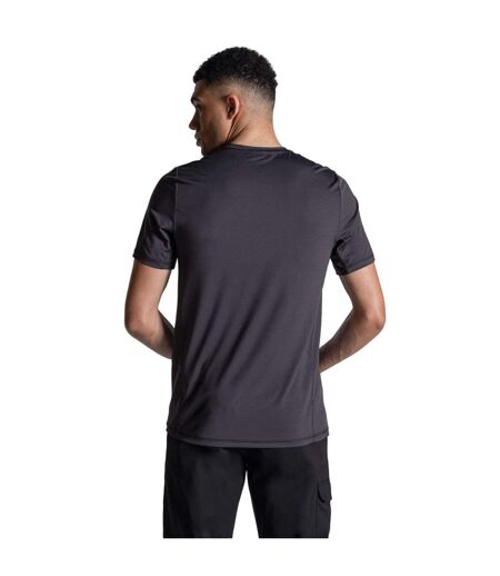 Mens Charon Ii Reflective Logo T-shirt Black Craghoppers