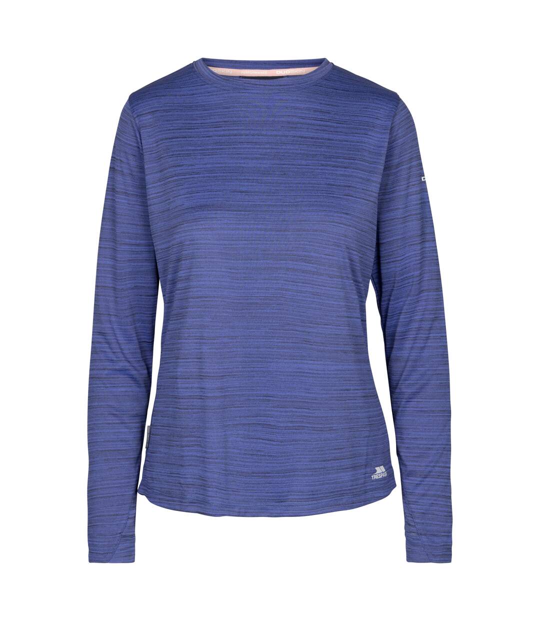 Womens/ladies nettil long-sleeved active top baja blue marl Trespass-1