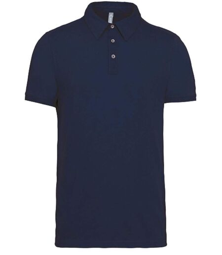 Polo jersey manches courtes - Homme - K262 - bleu marine
