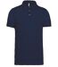 Polo jersey manches courtes - Homme - K262 - bleu marine