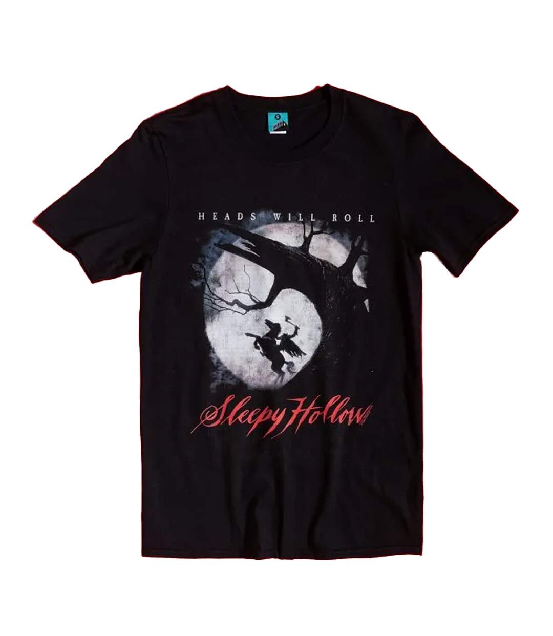 T-shirt Adulte Noir Sleepy Hollow-2