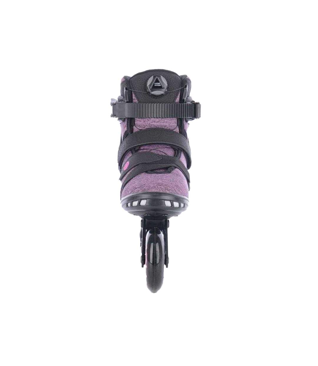 Patins À Roulettes Alignées Ayroo Femme 37 Fr Noir Rose Tempish-4