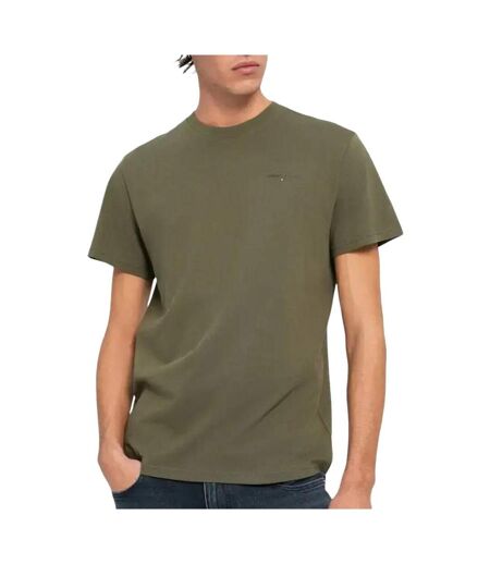 T-shirt kaki homme tommy hilfiger tjm slim linear