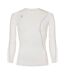 Haut Thermique Entraînement Homme Blanc Skins-1
