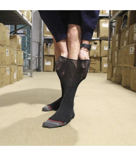 Multipack Mens Diabetic Work Socks | Non Elastic Breathable Diabetic Socks
