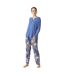 JJBDP0701 Women's Long Sleeve Pajamas