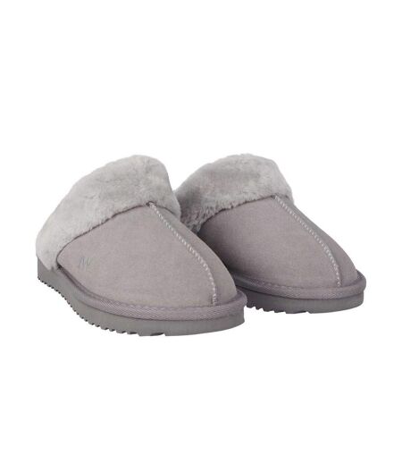 Chaussons Mules Femme Gris Jack Wills